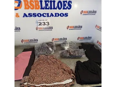 LOTE 233 - 07 – PEÇAS DE ROUPAS FEMININAS (NO ESTADO, NÃO SABEMOS SE FUNCIONA. LEILÃO NÃO TEM GARANTIA E NEM DEVOLUÇÃO, SUJEITO A POSSÍVEIS AVARIAS VISÍVEIS/OCULTAS E/OU AUSÊNCIA DE COMPONENTES)