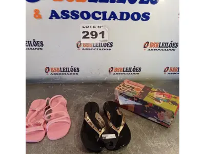 LOTE 291 - 03 – PARES DE CALÇADOS FEMININO Nº 37 (NO ESTADO, NÃO SABEMOS SE FUNCIONA. LEILÃO NÃO TEM GARANTIA E NEM DEVOLUÇÃO, SUJEITO A POSSÍVEIS AVARIAS VISÍVEIS/OCULTAS E/OU AUSÊNCIA DE COMPONENTES)