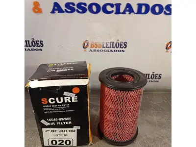 LOTE 020 - 01 FILTRO DE AR NISSAN MODELO 16546-OW800.  (NO ESTADO, LEILÃO NÃO TEM GARANTIA E NEM DEVOLUÇÃO, SUJEITO A POSSÍVEIS AVARIAS VISÍVEIS/OCULTAS E/OU AUSÊNCIA DE COMPONENTES).
