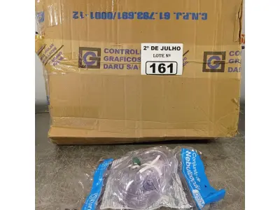 LOTE 161 - 01 LOTE COM VÁRIOS CONJUNTOS DE NEBULIZAÇÃO. (NO ESTADO, LEILÃO NÃO TEM GARANTIA E NEM DEVOLUÇÃO, SUJEITO A POSSÍVEIS AVARIAS VISÍVEIS/OCULTAS E/OU AUSÊNCIA DE COMPONENTES).