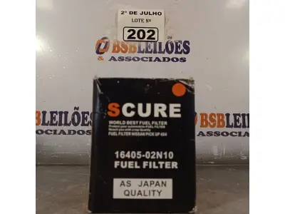 LOTE 202 - 01 FILTRO DE ÓLEO DA NISSAN. (NO ESTADO, LEILÃO NÃO TEM GARANTIA E NEM DEVOLUÇÃO, SUJEITO A POSSÍVEIS AVARIAS VISÍVEIS/OCULTAS E/OU AUSÊNCIA DE COMPONENTES).