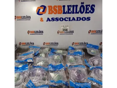 LOTE 358 - 01 LOTE COM VÁRIOS CONJUNTOS DE NEBULIZAÇÃO. (NO ESTADO, LEILÃO NÃO TEM GARANTIA E NEM DEVOLUÇÃO, SUJEITO A POSSÍVEIS AVARIAS VISÍVEIS/OCULTAS E/OU AUSÊNCIA DE COMPONENTES).
