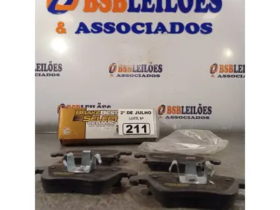 LOTE 211 - 01 PASTILHA DE FREIO DO CRUZE. (NO ESTADO, LEILÃO NÃO TEM GARANTIA E NEM DEVOLUÇÃO, SUJEITO A POSSÍVEIS AVARIAS VISÍVEIS/OCULTAS E/OU AUSÊNCIA DE COMPONENTES).