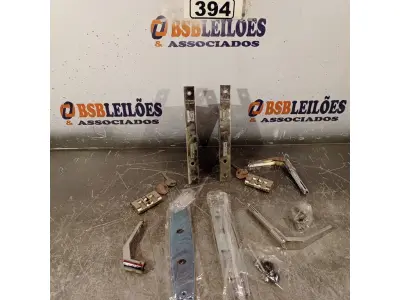 LOTE 394 - 02 FECHADURAS SILVANA INCOMPLETAS. (NO ESTADO, LEILÃO NÃO TEM GARANTIA E NEM DEVOLUÇÃO, SUJEITO A POSSÍVEIS AVARIAS VISÍVEIS/OCULTAS E/OU AUSÊNCIA DE COMPONENTES).