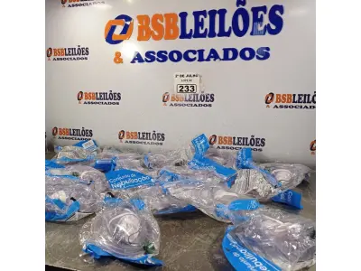 LOTE 233 - 01 LOTE COM VÁRIOS CONJUNTOS DE NEBULIZAÇÃO. (NO ESTADO, LEILÃO NÃO TEM GARANTIA E NEM DEVOLUÇÃO, SUJEITO A POSSÍVEIS AVARIAS VISÍVEIS/OCULTAS E/OU AUSÊNCIA DE COMPONENTES).