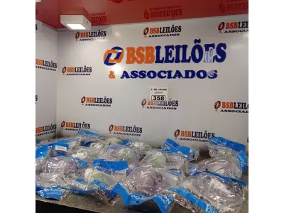LOTE 358 - 01 LOTE COM VÁRIOS CONJUNTOS DE NEBULIZAÇÃO. (NO ESTADO, LEILÃO NÃO TEM GARANTIA E NEM DEVOLUÇÃO, SUJEITO A POSSÍVEIS AVARIAS VISÍVEIS/OCULTAS E/OU AUSÊNCIA DE COMPONENTES).