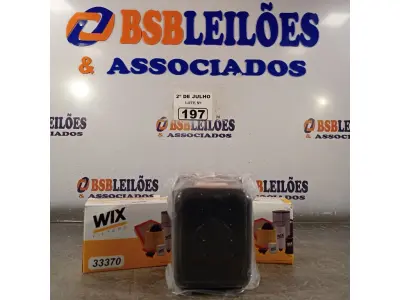LOTE 197 - 02 FILTROS DE DIESEL WIX. (NO ESTADO, LEILÃO NÃO TEM GARANTIA E NEM DEVOLUÇÃO, SUJEITO A POSSÍVEIS AVARIAS VISÍVEIS/OCULTAS E/OU AUSÊNCIA DE COMPONENTES).