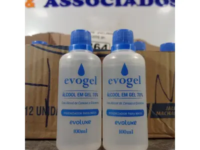 LOTE 364 - 01 LOTE COM VÁRIOS FRASCOS DE ÁLCOOL EM GEL 70% 100ML. (NO ESTADO, LEILÃO NÃO TEM GARANTIA E NEM DEVOLUÇÃO, SUJEITO A POSSÍVEIS AVARIAS VISÍVEIS/OCULTAS E/OU AUSÊNCIA DE COMPONENTES).