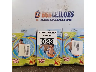 LOTE 023 - 03 BOIAS INFANTIS. (NO ESTADO, LEILÃO NÃO TEM GARANTIA E NEM DEVOLUÇÃO, SUJEITO A POSSÍVEIS AVARIAS VISÍVEIS/OCULTAS E/OU AUSÊNCIA DE COMPONENTES).