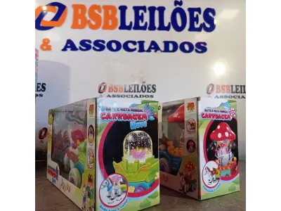 LOTE 181 - 02 BATE VOLTA MUSICAL CARRUAGEM.  (NO ESTADO, LEILÃO NÃO TEM GARANTIA E NEM DEVOLUÇÃO, SUJEITO A POSSÍVEIS AVARIAS VISÍVEIS/OCULTAS E/OU AUSÊNCIA DE COMPONENTES).