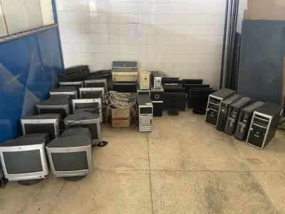 LOTE 593 - 10 MICROCOMPUTADORES + 19 MONITORES + 5 IMPRESSORAS+ 4 NOBREAK. (UNIDADE: B-028 - JOÃO PESSOA/PB - LOCAL DE RETIRADA: RUA CORONEL JOÃO COSTA E SILVA, Nº 201, ERNANI SÁTIRO - JOÃO PESSOA/PB – CEP: 58.080-410)