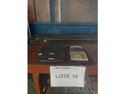 LOTE 324 - 2 SCANNERS SAN LIDE 120 + NOTEBOOK + CALCULADORA  (UNIDADE: B-084 - PASSO FUNDO/RS  - LOCAL DE RETIRADA: AVENIDA PERIMETRAL DEPUTADO GUARACY MARINHO, 600 BAIRRO: SÃO MIGUEL -  PASSO FUNDO/RS – CEP: 99.030-440)