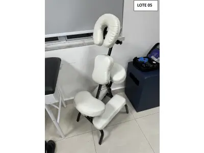 LOTE 661 - QUICK MASSAGE (CADEIRA) – DEFEITO DE SUSTENTAÇÃO NO ENCOSTO DA CABEÇA. (UNIDADE: C-121 - MOSSORÓ/RN LOCAL DE RETIRADA: AVENIDA INÁCIO PEREIRA DO VALE NETO, 55, RINCÃO - MOSSORÓ/RN -  CEP: 59.626-705)