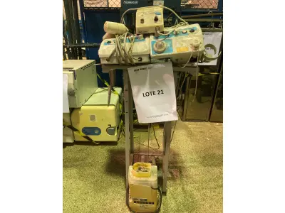 LOTE 565 - DESTILADORA DE ÁGUA + FOTOPOLIMERIZADOR + SELADORA + 02 APARELHOS DE PROFILAXIA. (UNIDADE: B-049 - ARACAJU/SE - LOCAL DE RETIRADA: AVENIDA TANCREDO NEVES 5857, BAIRRO JABUTIANA - ARACAJU/SE - CEP: 49.085-000)