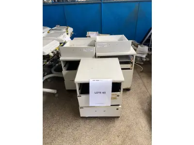 LOTE 587 - 05 GAVETEIROS. (UNIDADE: B-049 - ARACAJU/SE - LOCAL DE RETIRADA: AVENIDA TANCREDO NEVES 5857, BAIRRO JABUTIANA - ARACAJU/SE - CEP: 49.085-000)