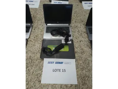 LOTE 725 - 02 NOTEBOOKS. (UNIDADE: DEPARTAMENTO EXECUTIVO – DEX - LOCAL DE RETIRADA: SAUS - QUADRA 1, BLOCO J, ED. CLÉSIO ANDRADE - BRASÍLIA/DF - CEP: 70.070-944)