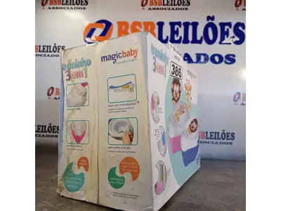LOTE 386 - 01 TRONINHO 3EM1 MAGIC BABY. (NO ESTADO, LEILÃO NÃO TEM GARANTIA E NEM DEVOLUÇÃO, SUJEITO A POSSÍVEIS AVARIAS VISÍVEIS/OCULTAS E/OU AUSÊNCIA DE COMPONENTES).