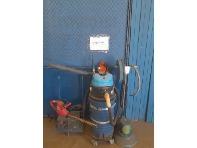 LOTE 331 - APARADOR DE CERCA VIVA + ASPIRADOR DE PÓ INDUSTRIAL + ASPIRADOR/SOPRADOR PÓ + ENCERRADEIRA (SUCATA)  (UNIDADE: B-084 - PASSO FUNDO/RS  - LOCAL DE RETIRADA: AVENIDA PERIMETRAL DEPUTADO GUARACY MARINHO, 600 BAIRRO: SÃO MIGUEL -  PASSO FUNDO/RS – CEP: 99.030-440)