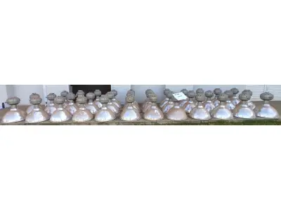 LOTE 069 - 35 REFLETORES DA QUADRA . (UNIDADE: C-108 - PICOS/PI - LOCAL DE RETIRADA: AVENIDA PIAUÍ, N° 656, PARQUE DE EXPOSIÇÃO - PICOS/PI)