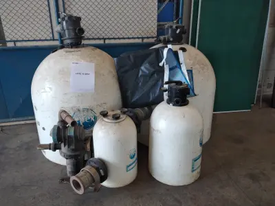 LOTE 122 - 02 FILTROS PISCINA EPEX RR 105 + 01 MOTOBOMBA + 02 VALVULAS + 01 FILTRO EPX AV6 + 01 PRÉ-FILTRO PR 40 (UNIDADE: B-090 - GUARULHOS/SP - LOCAL DE RETIRADA: RUA CELSO RODRIGUES SALGUEIRO S/N - JARDIM NOVO PORTUGAL - GUARULHOS/SP - CEP: 07160-465)