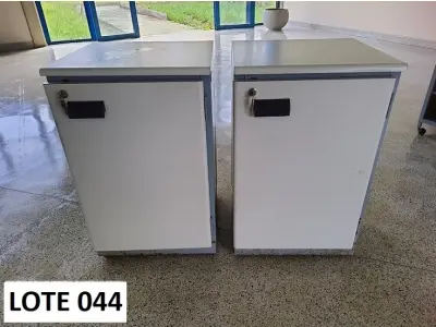 LOTE 455 - 02 ARMARIOS BAIXOS  (UNIDADE: B-034 - POUSO ALEGRE/MG LOCAL DE RETIRADA: AVENIDA DOS ALECRINS, 1020 - DISTRITO INDUSTRIAL –  POUSO ALEGRE/MG – CEP: 37.556-839)