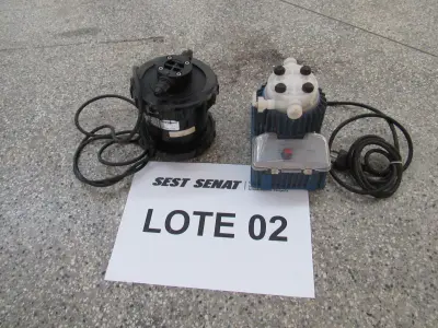 LOTE 340 - 02 BOMBAS DOSADORAS (UNIDADE: B-041 - PRESIDENTE PRUDENTE/SP - LOCAL DE RETIRADA: RODOVIA ARTUR BOIGUES FILHO Nº 585 - PARQUE RES. CARANDA - PRESIDENTE PRUDENTE/SP – CEP: 19.026-650)