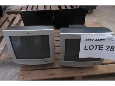 LOTE 366 - 02 MONITORES DE VIDEO + MONITOR DE VIDEO PARA COMPUTADOR 18,5 + MONITOR DE VIDEO PARA COMPUTADOR (UNIDADE: B-041 - PRESIDENTE PRUDENTE/SP - LOCAL DE RETIRADA: RODOVIA ARTUR BOIGUES FILHO Nº 585 - PARQUE RES. CARANDA - PRESIDENTE PRUDENTE/SP – CEP: 19.026-650)