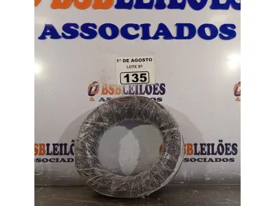 LOTE 135 - 01 ROLO DE CABO FLEXÍVEL 1X2,5MM NA COR PRETA.100 METROS (NOVO) (NO ESTADO, LEILÃO NÃO TEM GARANTIA E NEM DEVOLUÇÃO, SUJEITO A POSSÍVEIS AVARIAS VISÍVEIS/OCULTAS E/OU AUSÊNCIA DE COMPONENTES).