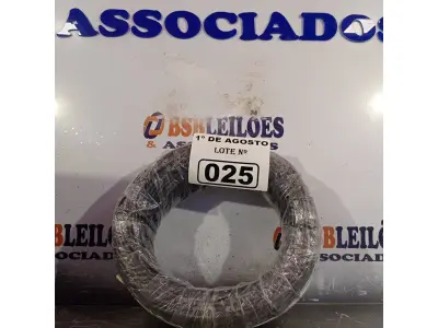 LOTE 025 - 01 ROLO DE CABO FLEXÍVEL 1X2,5MM NA COR PRETA. 100 METROS (NOVO)(NO ESTADO, LEILÃO NÃO TEM GARANTIA E NEM DEVOLUÇÃO, SUJEITO A POSSÍVEIS AVARIAS VISÍVEIS/OCULTAS E/OU AUSÊNCIA DE COMPONENTES).