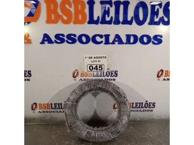LOTE 045 - 01 ROLO DE CABO FLEXÍVEL 1X4MM NA COR PRETA.100 METROS (NOVO) (NO ESTADO, LEILÃO NÃO TEM GARANTIA E NEM DEVOLUÇÃO, SUJEITO A POSSÍVEIS AVARIAS VISÍVEIS/OCULTAS E/OU AUSÊNCIA DE COMPONENTES).