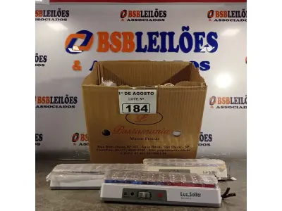 LOTE 184 - 01 LOTE COM VÁRIAS LUMINÁRIAS DE EMERGÊNCIA MARCAS E MODELOS DIVERSOS. (NO ESTADO, LEILÃO NÃO TEM GARANTIA E NEM DEVOLUÇÃO, SUJEITO A POSSÍVEIS AVARIAS VISÍVEIS/OCULTAS E/OU AUSÊNCIA DE COMPONENTES).