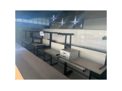 LOTE 089 - 7 MESA C/ GAVETA (UNIDADE: B-076 - SANTARÉM/PA - LOCAL DE RETIRADA: RODOVIA SANTARÉM CUIABÁ, BR 163, KM 05, S/N, BAIRRO MATINHA - SANTARÉM/PA - CEP: 68.030-000) 
