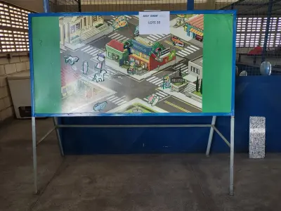 LOTE 272 - QUADRO DE FERRO P/ AULAS DE TRÂNSITO (UNIDADE: A-018 - RECIFE/PE - LOCAL DE RETIRADA: AVENIDA BEBERIBE, 3620 - BEBERIBE - RECIFE/PE - CEP: 52.130-547)