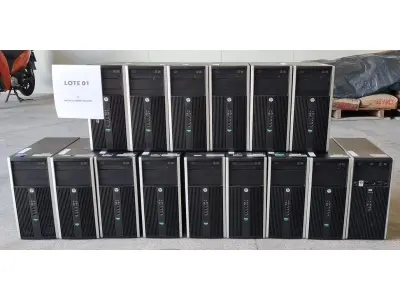 LOTE 062 - 15 MICROCOMPUTADORES DA MARCA HP (UNIDADE: B-017 - SANTA MARIA/RS - LOCAL DE RETIRADA: RUA CIDADE DE TREINTA Y TRÊS, Nº 59, BAIRRO NOSSA SENHORA DE LOURDES - SANTA MARIA/RS  - CEP: 97.060 -640)