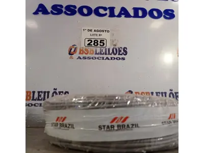 LOTE 285 - 01 ROLO DE CABO FLEXÍVEL 1X2,5MM NA COR CINZA.100 METROS (NOVO) (NO ESTADO, LEILÃO NÃO TEM GARANTIA E NEM DEVOLUÇÃO, SUJEITO A POSSÍVEIS AVARIAS VISÍVEIS/OCULTAS E/OU AUSÊNCIA DE COMPONENTES).