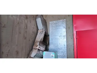 LOTE 002 - DUTO DE EXAUSTÃO. (NO ESTADO, NÃO SABEMOS SE FUNCIONA. LEILÃO NÃO TEM GARANTIA E NEM DEVOLUÇÃO).