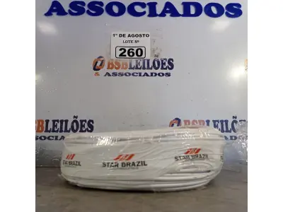 LOTE 260 - 01 ROLO DE CABO FLEXÍVEL 1X2,5MM NA COR BRANCA. 100 METROS (NOVO)(NO ESTADO, LEILÃO NÃO TEM GARANTIA E NEM DEVOLUÇÃO, SUJEITO A POSSÍVEIS AVARIAS VISÍVEIS/OCULTAS E/OU AUSÊNCIA DE COMPONENTES).