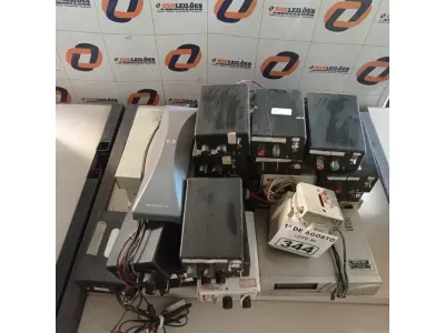 LOTE 344 - 01 LOTE COM EQUIPAMENTOS ELETRÔNICOS DIVERSOS. (NO ESTADO, LEILÃO NÃO TEM GARANTIA E NEM DEVOLUÇÃO, SUJEITO A POSSÍVEIS AVARIAS VISÍVEIS/OCULTAS E/OU AUSÊNCIA DE COMPONENTES).