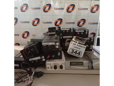 LOTE 344 - 01 LOTE COM EQUIPAMENTOS ELETRÔNICOS DIVERSOS. (NO ESTADO, LEILÃO NÃO TEM GARANTIA E NEM DEVOLUÇÃO, SUJEITO A POSSÍVEIS AVARIAS VISÍVEIS/OCULTAS E/OU AUSÊNCIA DE COMPONENTES).