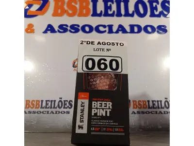 LOTE 060 - 01 COPO TÉRMICO DE CERVEJA BEER PINT. (NOVO) (NO ESTADO) ATENÇÃO! FAZER A VISITAÇÃO ANTES DE ARREMATAR, NÃO SABEMOS SE FUNCIONA. LEILÃO NÃO TEM GARANTIA E NEM DEVOLUÇÃO, SUJEITO A POSSÍVEIS AVARIAS VISÍVEIS/OCULTAS E/OU AUSÊNCIA DE COMPONENTES.