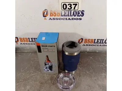 LOTE 037 - 01 COPO TÉRMICO BEER PINTS DE 420ML. (NOVO) (NO ESTADO) ATENÇÃO! FAZER A VISITAÇÃO ANTES DE ARREMATAR, NÃO SABEMOS SE FUNCIONA. LEILÃO NÃO TEM GARANTIA E NEM DEVOLUÇÃO, SUJEITO A POSSÍVEIS AVARIAS VISÍVEIS/OCULTAS E/OU AUSÊNCIA DE COMPONENTES.