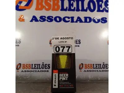 LOTE 077 - 01 COPO TÉRMICO DE CERVEJA BEER PINT. (NOVO) (NO ESTADO) ATENÇÃO! FAZER A VISITAÇÃO ANTES DE ARREMATAR, NÃO SABEMOS SE FUNCIONA. LEILÃO NÃO TEM GARANTIA E NEM DEVOLUÇÃO, SUJEITO A POSSÍVEIS AVARIAS VISÍVEIS/OCULTAS E/OU AUSÊNCIA DE COMPONENTES.