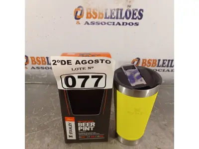 LOTE 077 - 01 COPO TÉRMICO DE CERVEJA BEER PINT. (NOVO) (NO ESTADO) ATENÇÃO! FAZER A VISITAÇÃO ANTES DE ARREMATAR, NÃO SABEMOS SE FUNCIONA. LEILÃO NÃO TEM GARANTIA E NEM DEVOLUÇÃO, SUJEITO A POSSÍVEIS AVARIAS VISÍVEIS/OCULTAS E/OU AUSÊNCIA DE COMPONENTES.