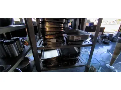LOTE 282 - CUBAS GN GASTRONORMES 1/1. (NO ESTADO, NÃO SABEMOS SE FUNCIONA. LEILÃO NÃO TEM GARANTIA E NEM DEVOLUÇÃO).