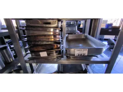 LOTE 282 - CUBAS GN GASTRONORMES 1/1. (NO ESTADO, NÃO SABEMOS SE FUNCIONA. LEILÃO NÃO TEM GARANTIA E NEM DEVOLUÇÃO).
