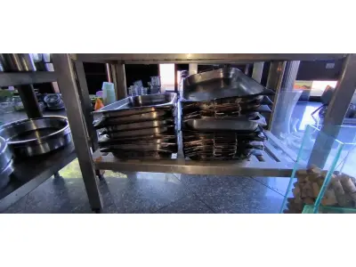 LOTE 282 - CUBAS GN GASTRONORMES 1/1. (NO ESTADO, NÃO SABEMOS SE FUNCIONA. LEILÃO NÃO TEM GARANTIA E NEM DEVOLUÇÃO).