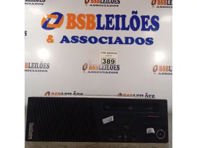 LOTE 389 - 01 CPU MARCA LENOVO INTEL CORE I5 4ª GERAÇÃO 3.20GHZ, 8GB DE RAM E HD 500GB. (NO ESTADO) ATENÇÃO! FAZER A VISITAÇÃO ANTES DE ARREMATAR, NÃO SABEMOS SE FUNCIONA. LEILÃO NÃO TEM GARANTIA E NEM DEVOLUÇÃO, SUJEITO A POSSÍVEIS AVARIAS VISÍVEIS/OCULTAS E/OU AUSÊNCIA DE COMPONENTES.