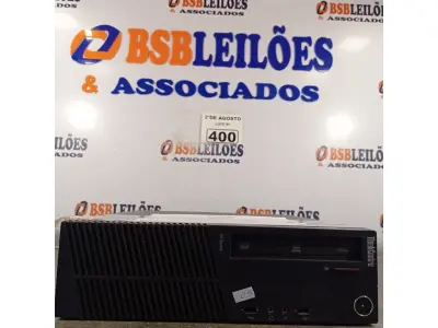 LOTE 400 - 01 CPU MARCA LENOVO INTEL CORE I5 4ª GERAÇÃO 3.20GHZ, 8GB DE RAM E HD 500GB. (NO ESTADO) ATENÇÃO! FAZER A VISITAÇÃO ANTES DE ARREMATAR, NÃO SABEMOS SE FUNCIONA. LEILÃO NÃO TEM GARANTIA E NEM DEVOLUÇÃO, SUJEITO A POSSÍVEIS AVARIAS VISÍVEIS/OCULTAS E/OU AUSÊNCIA DE COMPONENTES.