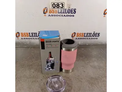 LOTE 083 - 01 COPO TÉRMICO BEER PINTS DE 420ML. (NOVO) (NO ESTADO) ATENÇÃO! FAZER A VISITAÇÃO ANTES DE ARREMATAR, NÃO SABEMOS SE FUNCIONA. LEILÃO NÃO TEM GARANTIA E NEM DEVOLUÇÃO, SUJEITO A POSSÍVEIS AVARIAS VISÍVEIS/OCULTAS E/OU AUSÊNCIA DE COMPONENTES.