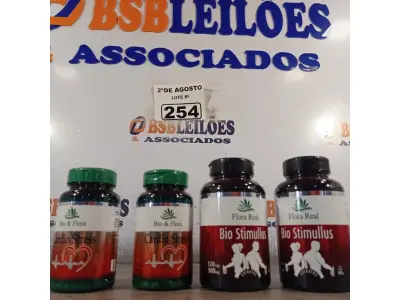 LOTE 254 - 04 SUPLEMENTOS FLORA REAL. (NOVO) (NO ESTADO) ATENÇÃO! FAZER A VISITAÇÃO ANTES DE ARREMATAR, NÃO SABEMOS SE FUNCIONA. LEILÃO NÃO TEM GARANTIA E NEM DEVOLUÇÃO, SUJEITO A POSSÍVEIS AVARIAS VISÍVEIS/OCULTAS E/OU AUSÊNCIA DE COMPONENTES.